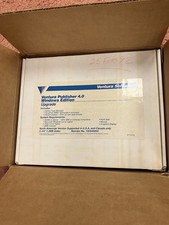 XEROX VENTURA PUBLISHER 4.0 WINDOWS EDITION UPGRADE - 5.25” DISKS - W/ LIC # picture