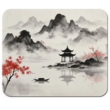 HAOSSUW Japanese Ink Wash Landscape Mouse Pad picture