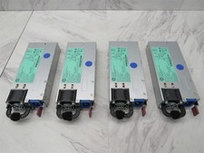4 LOT - HP HPE ProLiant DL580 G8 Server 1200W HSTNS-PL30 Power Supply 660185-001 picture