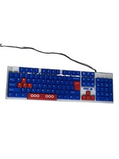 SONIC The Hedgehog Wired USB Keyboard Plug & Play English QWERTY Blue/Red picture