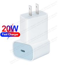 Type USB-C Fast Charger 20W PD Adapter Block Cube For iPhone 16 15 14 13 12 Pro picture