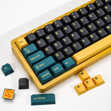 Marrsgreen PBT Double Shot Keycap Set,176 Keys Dark Green Custom Key Cap Keycaps picture