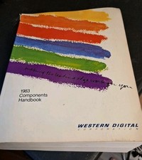 VINTAGE ELECTRONICS BOOK DATA 1983 WESTERN DIGITAL COMPONENTS HANDBOOK picture