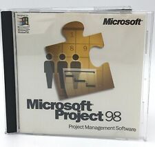 Microsoft Project 98 SR-1 Project Management Software CD Key Product Code picture