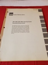 Vintage IBM 7090/7094 Op System Gen. Sorting 1965 picture