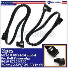 2pcs New H700 SAS-A SAS-B SATA Cable for Dell POWEREDGE R610 R710 M246M 0M246M picture