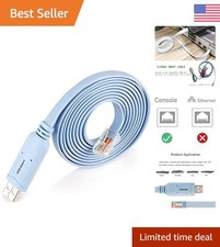 Reliable USB to RJ45 Console Cable, 10ft - Fast Charging for Networking Devices picture