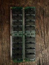 matched pair of 4MB, 72-pin, 70ns DRAM SIMMs picture