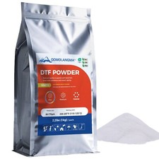 US Stock 2.2lbs Fine TPU DTF Transfer Adhesive Powder HIGH TEMPERATURE White picture