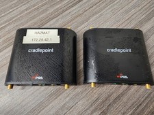 LOT OF 2 Cradlepoint IBR600LE-VZ GPS 3G/4G LTE Router - Black picture