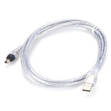 100/200/400 Mbits 4-pin to USB Male to Firewire IEEE 1394 Data Transfer Cable picture