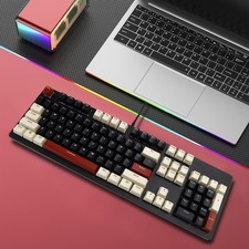 104Key Wired Mechanical Linear Switch Gaming Keyboard Hot-Swappable Customizable picture