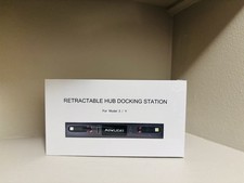 Tesla Model 3 Model Y Center Console Organizer USB Hub Retractable Charger Dock picture