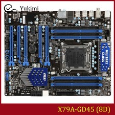 FOR MSI X79A-GD45 (8D) DDR3*8 Socket 2011 128GB ATX Ｍotherboard Test OK picture