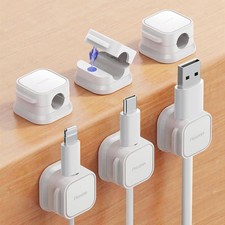Picozon Magnetic Cable Clip Organizer Adhesive for Desk picture