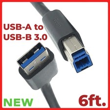 NEW Genuine 5ft Cable USB 3.0 Type A to B for Lenovo ThinkPad Ultra Dock 0A34197 picture