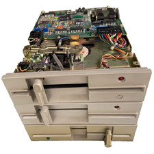 5.25” Floppy Drive Lot 3 IBM YD-580 1984 YD-380 Compaq Mitsubishi MF504C-368U picture