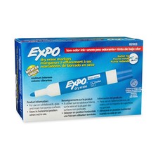 EXPO White Board  Marker Blt Blue Box of 12 picture