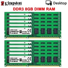 Kingston DDR3 80GB 1333MHZ DIMM Desktop Memory RAM PC3 1.5V 240-P 10x8GB Non-ECC picture
