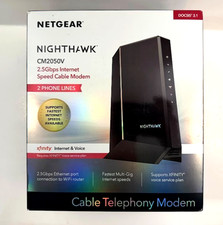 Netgear Nighthawk CM2050V Cable Telephony Modem DOCSIS 3.1 Xfinity Voice  picture