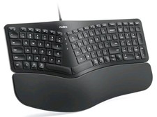 Nulea RT05C Wireless Ergonomic Keyboard Split Keyboard w/ Cushioned Wrist Rest picture