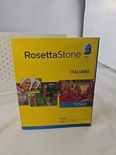  Italian Rosetta Stone:  Italiano Level 1, 2, 3, 4, 5  Totale New Sealed picture