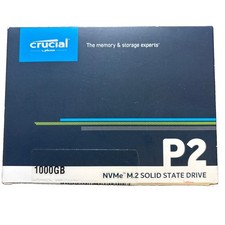 NEW  Crucial P2 1TB m.2 2280 PCIe NVME Solid State Drive SSD CT1000P2SSD8 1000GB picture