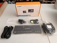 KCEVE 8K 4K 144Hz USB3.0 DP Dual Monitors KVM Switch KC-KVM202DP Used With Box picture