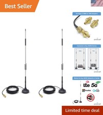 Reliable 4G/5G Magnetic Antenna with 10 ft Coax Cable - 7 dBi Signal Booster picture