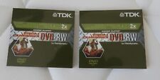 TDK mini DVD-RW 30 Minutes Rewritable NEW SEALED - QTY of 2 picture