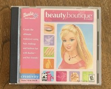 Barbie Boutique PC CD-ROM Complete w/ Manual Windows 95 98 2000 XP Game picture