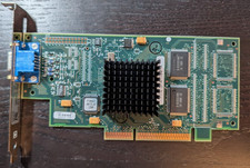 Real3D StarFighter Intel i740 AGP 4MB VGA Video Card 43-0014200 SFA-100-A picture
