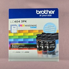 Brother - LC404 3PK 3-Pack INKvestment Tank Ink Cartridges - Cyan/Magenta/Yellow picture
