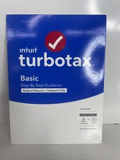 🔥2022 intuit TurboTax Basic PC Mac CD Download Federal Returns + Federal E-File picture