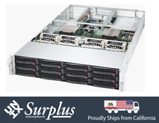 Supermicro 9361-8i RAID Server 2U 12 Bay SAS3 X10DRU-i+ 2x E5-2676 V3 128GB RAM picture