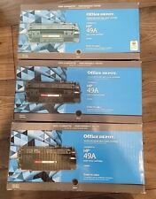 3 Pack OD HP 49A Black Toner Cartridge Q5949A HP LaserJet 1160 1320 3390 3392 picture
