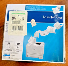 HP LaserJet P2035N Workgroup Laser Printer CE462A w/toner picture