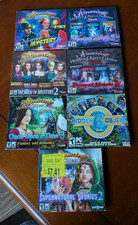 Lot 7 VG Amazing Hidden Objects PC Games,  Legacy  + Tai Synergy Paranormal ++ picture