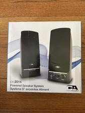 Cyber Acoustics  Multimedia Desktop Computer Speakers Powerful High quality picture