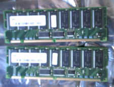 Micron 512MB MT18LSDT3272G-13EB1 2X 256MB PC133 133MHz ECC CL2 168-Pin DIMM MEM picture