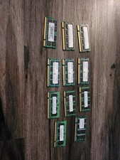 Lot of 11 Ranges From 1GB-4gb Laptop RAM, Mixed Brands/Speeds - picture