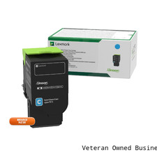 Lexmark 78C10C0 Cyan Return Program Toner Cartridge picture