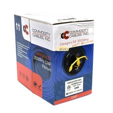 Commodity Cables 5ECMP244BY Cat5e 350Mhz Yellow 500' Feet Easy Pull Box Partial picture