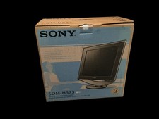 Sony SDM-HS73 TFT LCD Color Computer Display Vintage Flat Panel Monitor In Box picture
