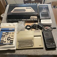 Texas Instruments TI-99/4A 99/4A Computer Beige PHCOO4A + Program Recorder READ picture