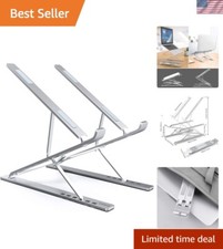 Adjustable Portable Aluminum Laptop Stand for 10