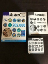 Master Clips Cds 1-15 IMSI PrintArtist 2000 202,000 Clips Sierra Home picture