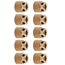 10pcs 3D Printer Accessories High Quality Brass Drive Gear For MK7 MK8 Extr ASHF picture