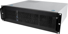 3U Server Chassis Rackmount Case, 4X 3.5 Bays, ATX Compatible, 2X 80Mm Fans, 2X picture