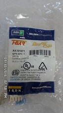 Belden AX101071 NXM6AU8AB-09 Blue GigaFlex PS6+ Cat6 RJ45 Modular Jack picture